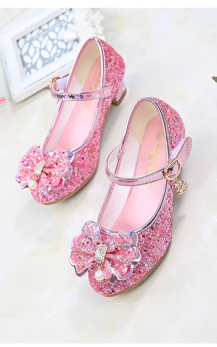 Princess Shoes. Glittery Girls' Fashion Sandals – Shimmering Style for All Seasons | LIGHT KIDS LIFE