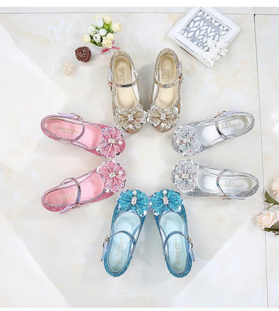 Princess Shoes. Glittery Girls' Fashion Sandals – Shimmering Style for All Seasons | LIGHT KIDS LIFE