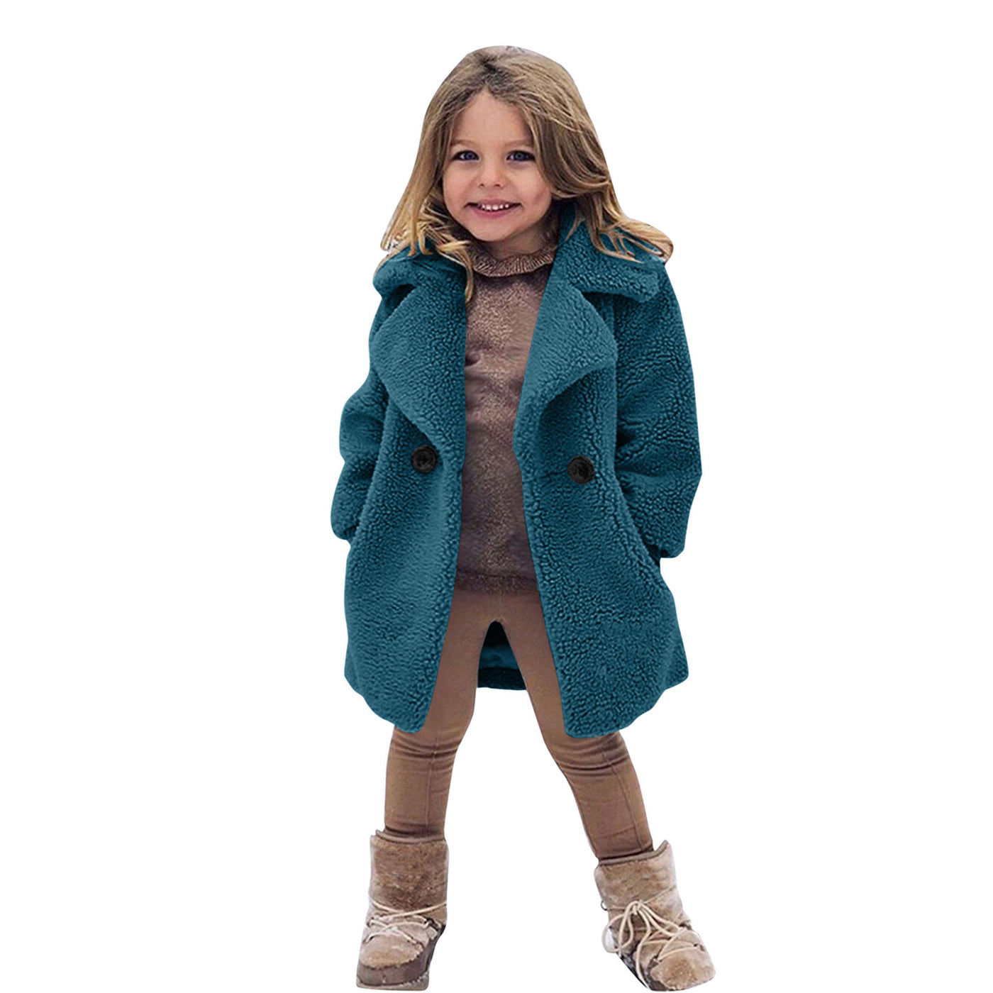 Cozy  fleece coat for girls – Light kids life | LIGHT KIDS LIFE