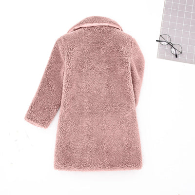 Cozy  fleece coat for girls – Light kids life