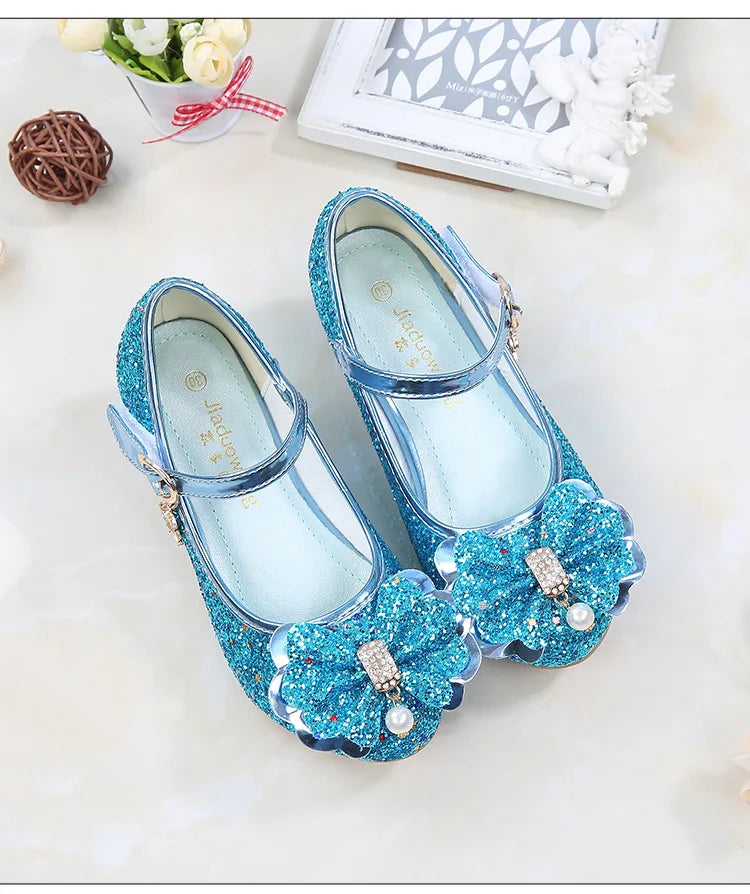 Princess Shoes. Glittery Girls' Fashion Sandals – Shimmering Style for All Seasons | LIGHT KIDS LIFE