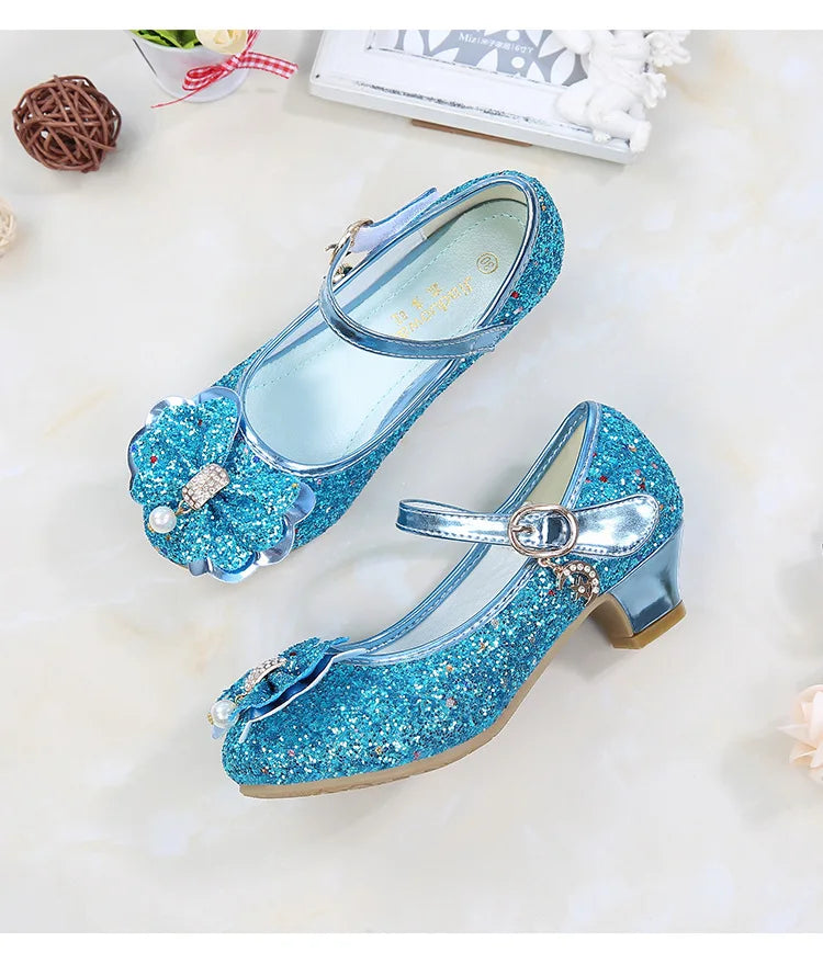 Princess Shoes. Glittery Girls' Fashion Sandals – Shimmering Style for All Seasons | LIGHT KIDS LIFE