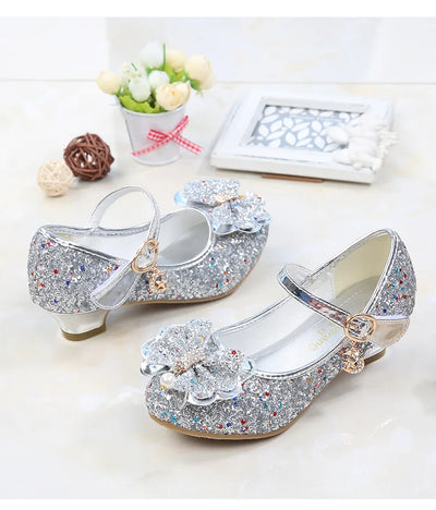 Princess Shoes. Glittery Girls' Fashion Sandals – Shimmering Style for All Seasons | LIGHT KIDS LIFE