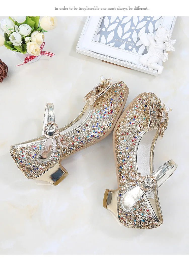 Princess Shoes. Glittery Girls' Fashion Sandals – Shimmering Style for All Seasons | LIGHT KIDS LIFE