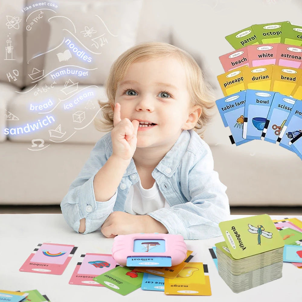 Interactive Talking Flashcards for Toddlers – Early Learning Educational Toy | LIGHT KIDS LIFE