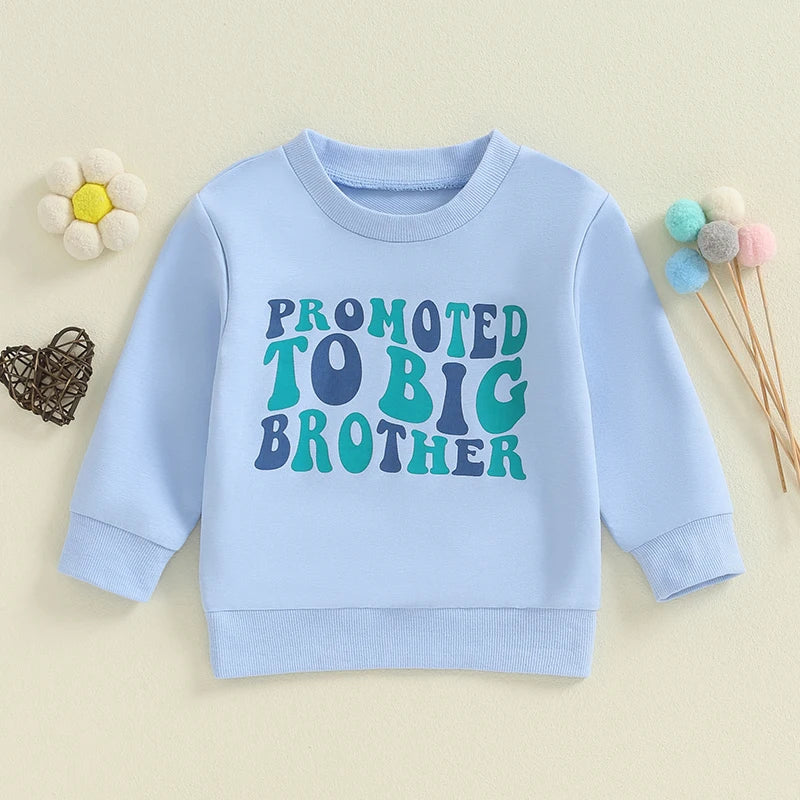 Girls' Fall Letter Print Pullover – Soft Long Sleeve Sweatshirt for Toddlers | LIGHT KIDS LIFE