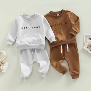 Cozy Kids 2-Piece Unisex Outfit – Soft Cotton Blend Set for Babies | LIGHT KIDS LIFE