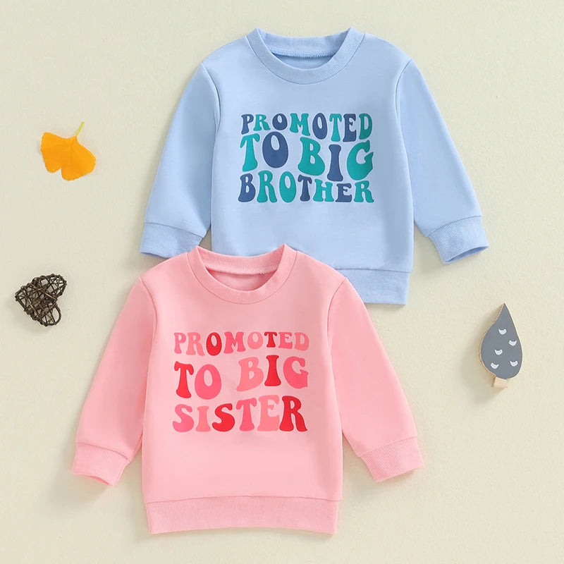 Girls' Fall Letter Print Pullover – Soft Long Sleeve Sweatshirt for Toddlers | LIGHT KIDS LIFE