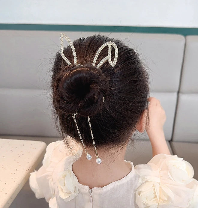 Elegant Pearl Hair Clip Set – Decorative Hair Accessories for Girls | LIGHT KIDS LIFE