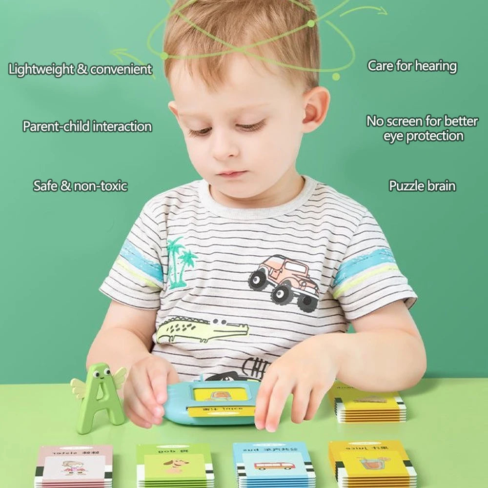 Interactive Talking Flashcards for Toddlers – Early Learning Educational Toy | LIGHT KIDS LIFE