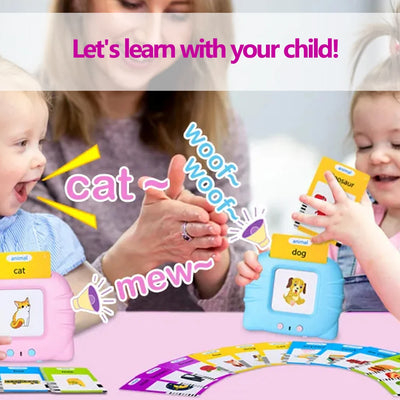 Interactive Talking Flashcards for Toddlers – Early Learning Educational Toy | LIGHT KIDS LIFE