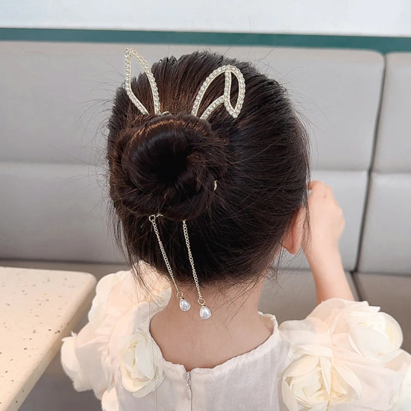 Elegant Pearl Hair Clip Set – Decorative Hair Accessories for Girls | LIGHT KIDS LIFE